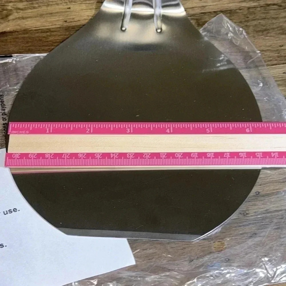 NWT Kitchen Rite Oversize Spatula Kitchen Accessories Tool Stainless Blk Handle - Picture 2 of 5